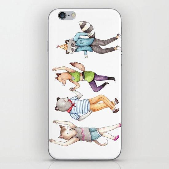 Party Animals iPhone Skin