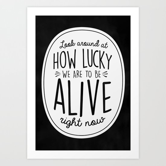 Look Around, Look Around Art Print