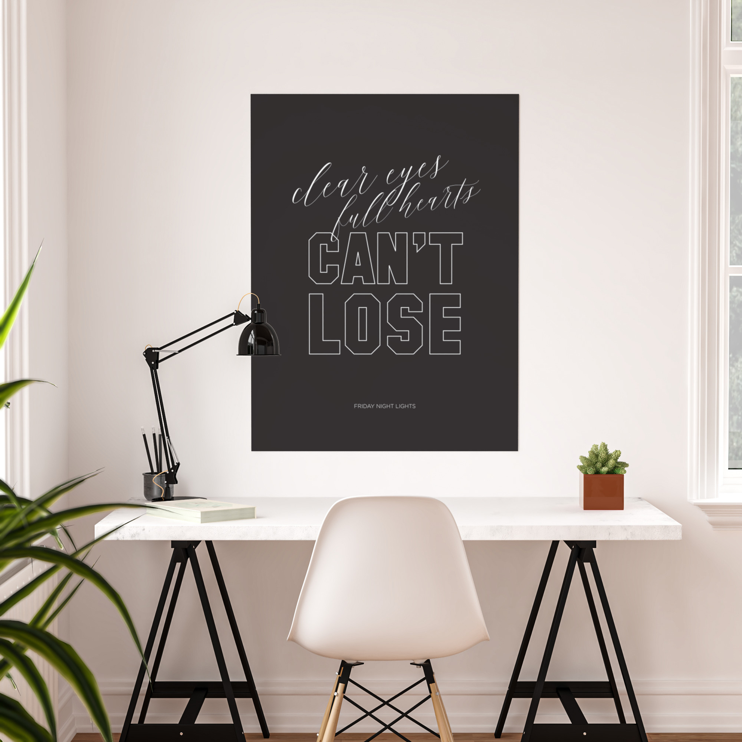 Clear Eyes Full Hearts Can T Lose Poster By Alisonrowan Society6 Clear Eyes Full Hearts Can T Lose Poster By Alisonrowan Society6