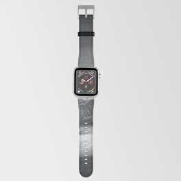 Spectacular ocean breakers (waves) crashing upon the coastline rocks off the beach nautical black and white photography - photographs - photograph Apple Watch Band
