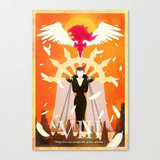 Vintage FF Poster VIII Canvas Print