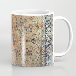 Kashan Floral Persian Carpet Print Mug