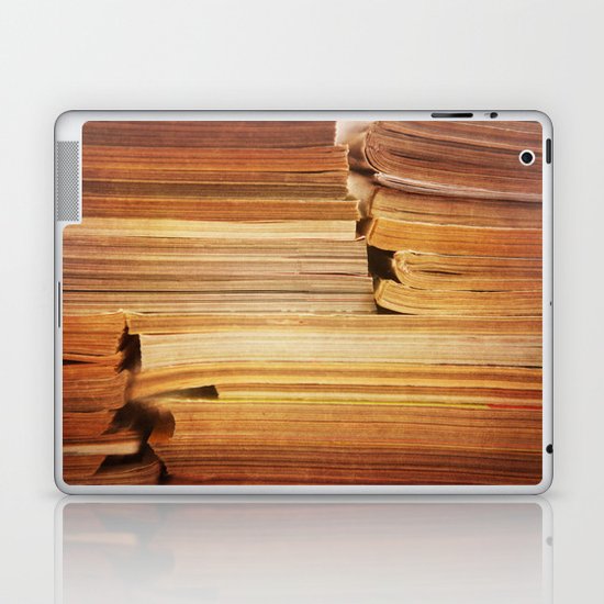 Reading Material Laptop & iPad Skin