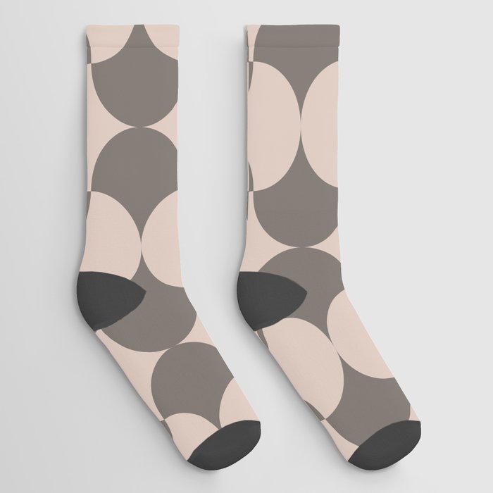 Deco 2 pattern grey Socks
