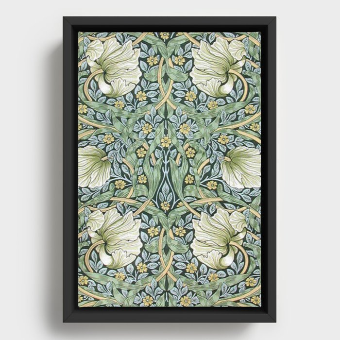 William Morris Framed Canvas