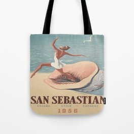 Vintage poster - San Sebastian Tote Bag