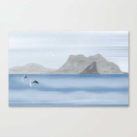 Rock of Gibraltar Canvas Print