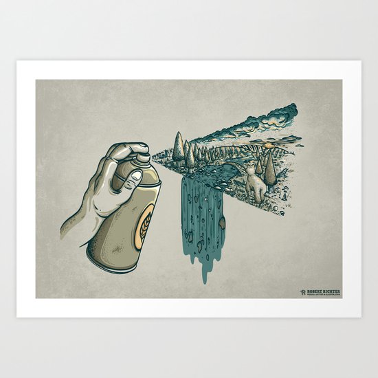 Nature Can Art Print
