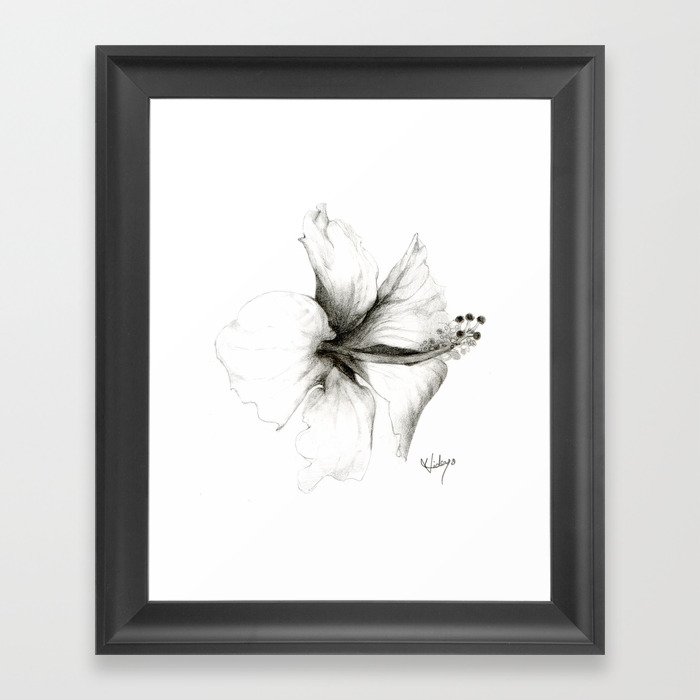 Hibiscus 1 Framed Art Print
