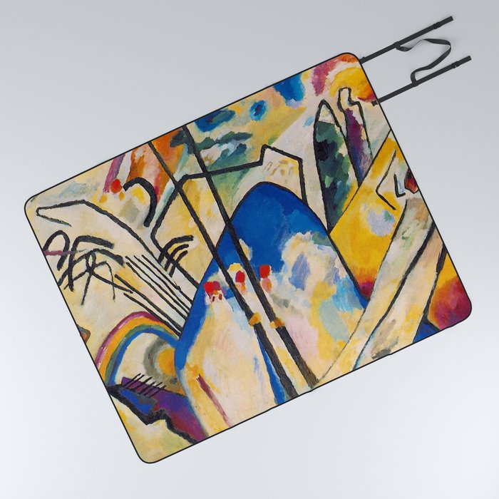 Wassily Kandinsky "Composition IV" (1911) Picnic Blanket