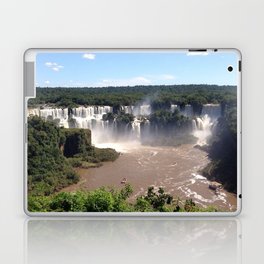 Argentina Photography - Iguazu Falls In The Dense Jungle Laptop Skin