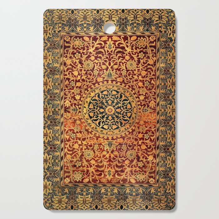 William Morris Vintage Persian Pattern 1887 Cutting Board