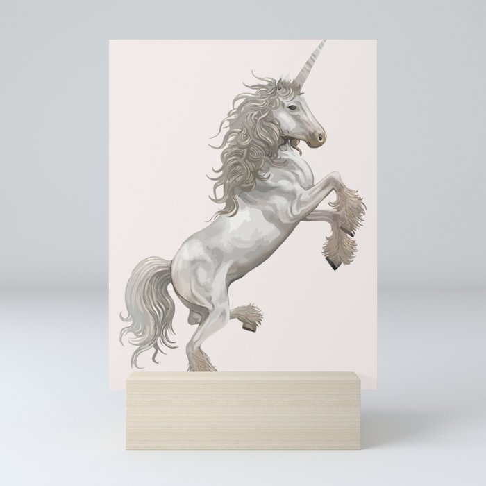 Unicorn Horse Mini Art Print