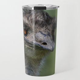 Australia Photography - A Happy Ostrich Travel Mug