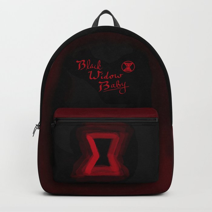 Black widow top backpack