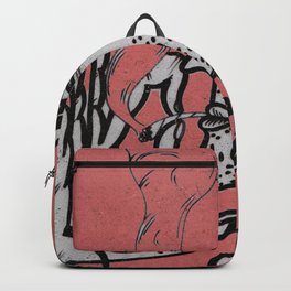 Smoker Backpack | Digital, Colored Pencil, Pattern, Pop Art, Smoke, Artist, Man, Street Art, Graphite, Drawing 