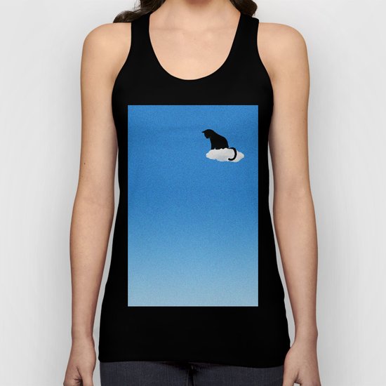 Cat Cloud Unisex Tank Top