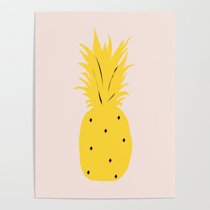 Pineapple diamonds Poster