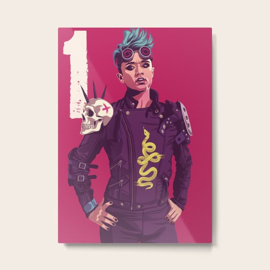 80/90s - Oba Metal Print