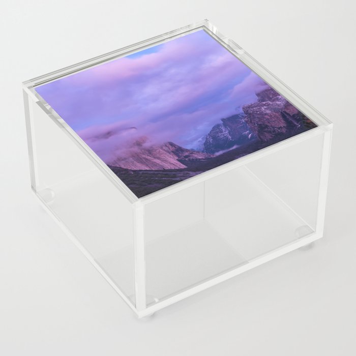 Nightfall in Valley Acrylic Box