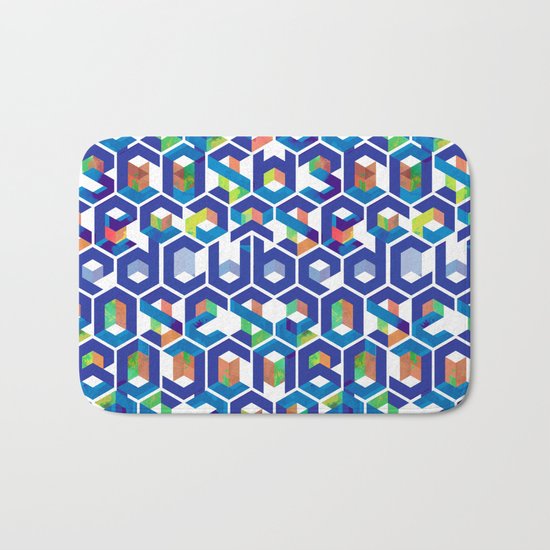 Cubed Balance Bath Mat