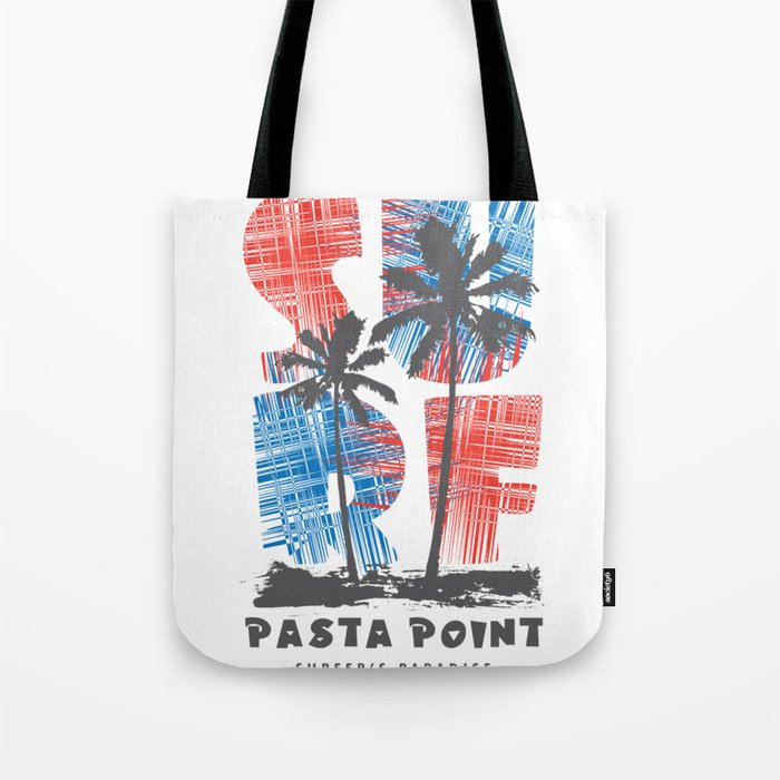 Pasta Point surf paradise Tote Bag