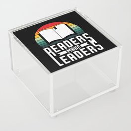 Readers Make Leaders Acrylic Box