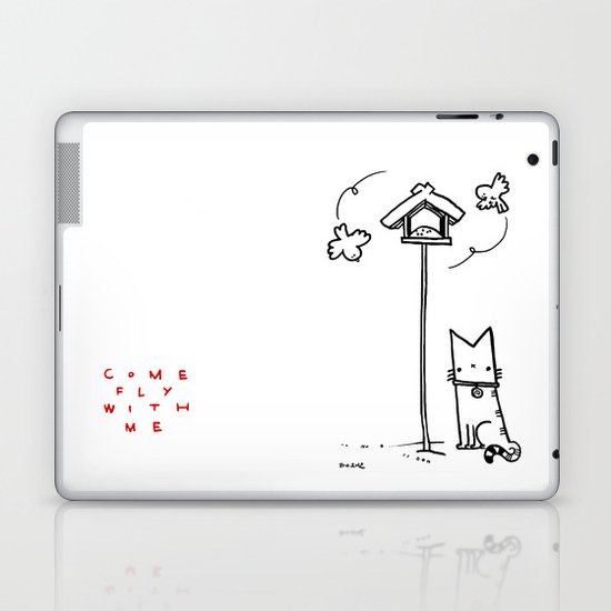 Come fly with me Laptop & iPad Skin