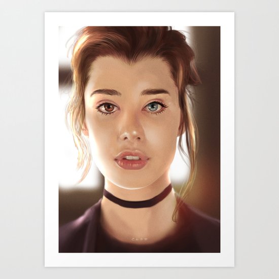 Sarah Mc Daniel - Portrait Art Print