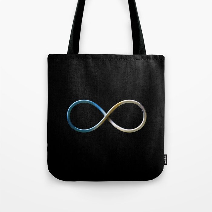Infinity symbol Tote Bag