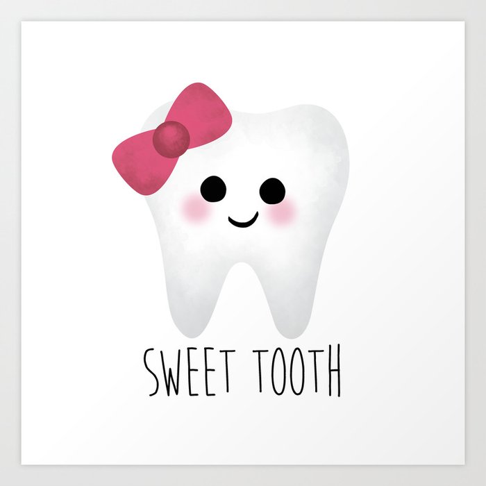 Sweet Tooth Art Print