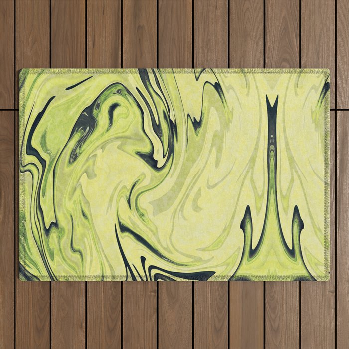 Abstract Painting X 8 Outdoor Rug