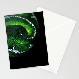 Green Snake Stationery Cards