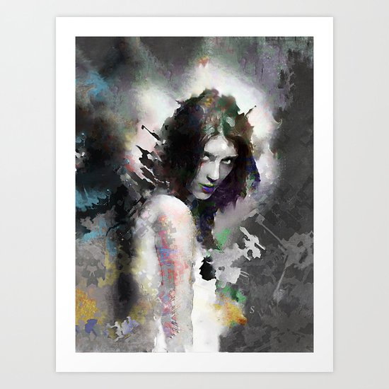 Night shift Art Print