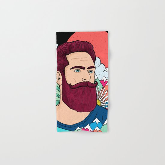 Mountain Man Hand & Bath Towel