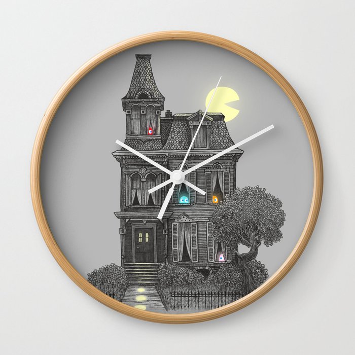 Haunted by the 80's Wall Clock