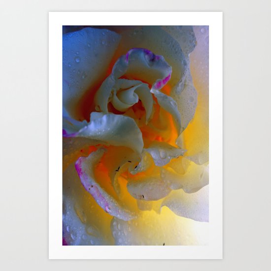 just breathe Art Print