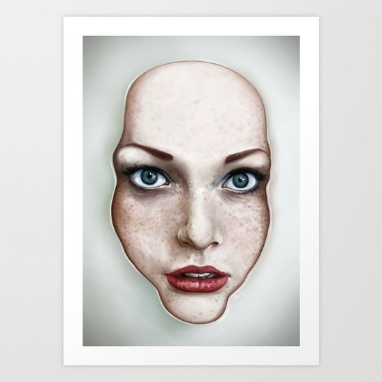 Milk Art Print