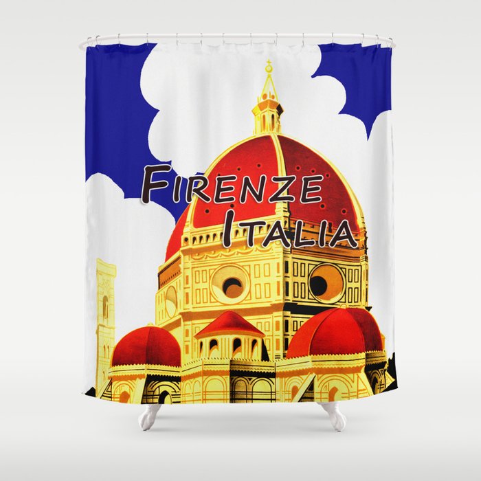 Firenze - Florence Italy Travel Shower Curtain