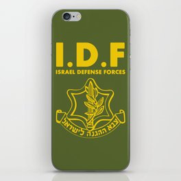 IDF Israel Defense Forces - with Symbol - ENG iPhone Skin