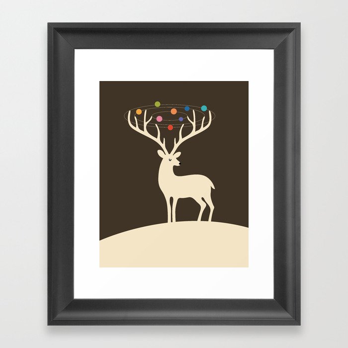 My Deer Universe Framed Art Print