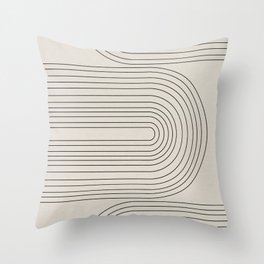 Arch Art, Modern Pattern, Mid Century  Throw Pillow