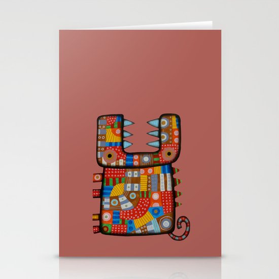 Dog hippo Stationery Cards