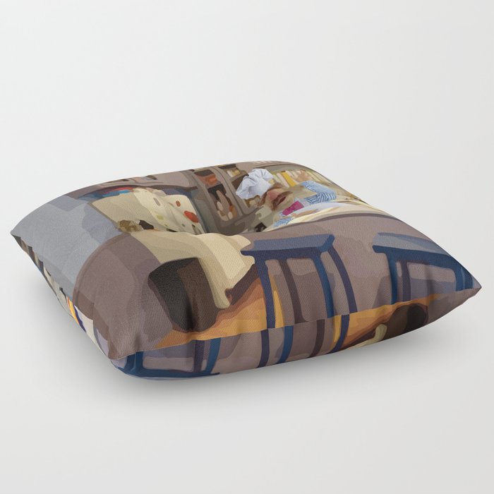 The Soup Chef Floor Pillow By Galgool6 Society6