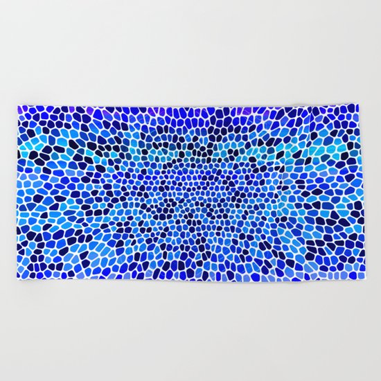 THINK BLUE Beach Towel