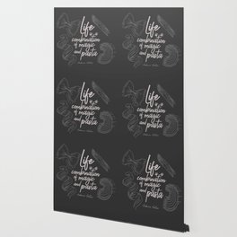 Sentence Wallpaper For Any Decor Style Society6