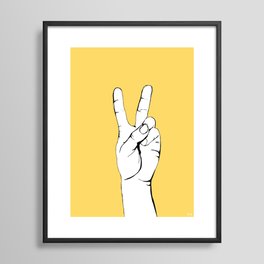 Peace I Framed Art Print