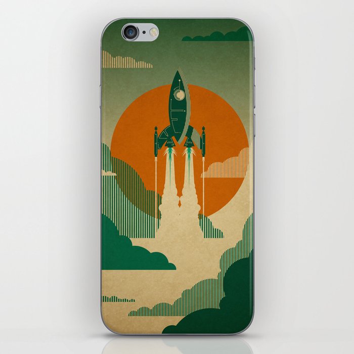 The Voyage (Green) iPhone Skin