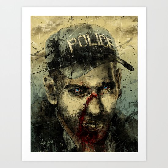 Lame Brain Shane Art Print