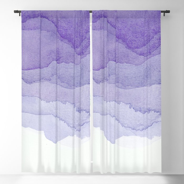 Lavender Flow Blackout Curtain